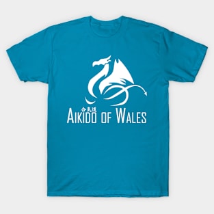 Aikido of Wales (White) T-Shirt